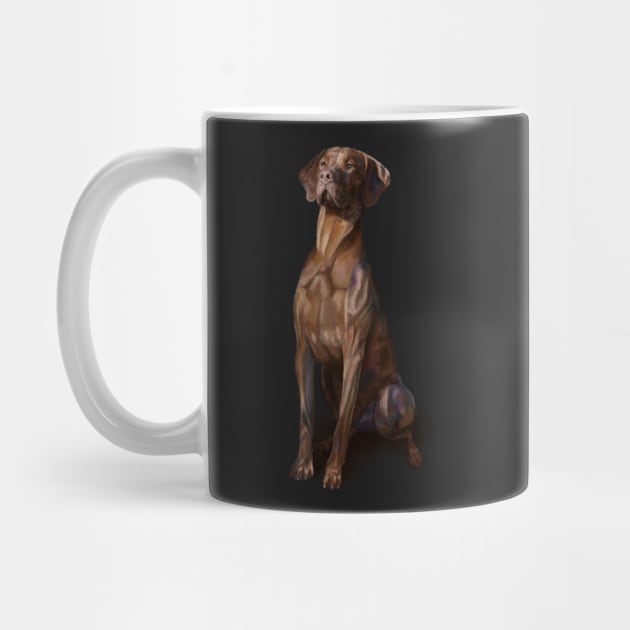 The Hungarian Vizsla by Elspeth Rose Design